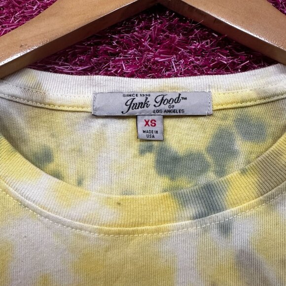 Def Leppard Pyromania 83 US Tour Glam Metal Band Tie Dye XS - Picture 4 of 4